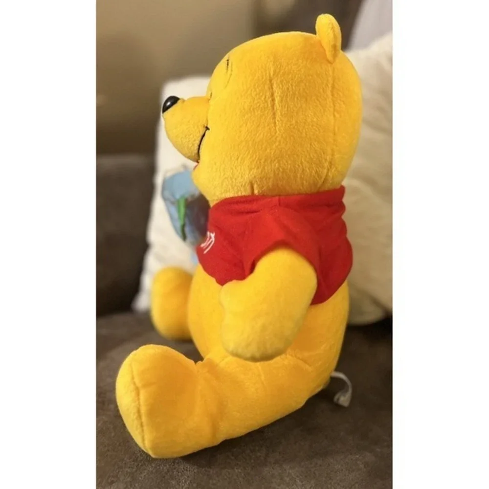 Disney Sega 2002 Summer Time Winnie the Pooh Drink Prize‎ Plush Stuffed Doll 12
